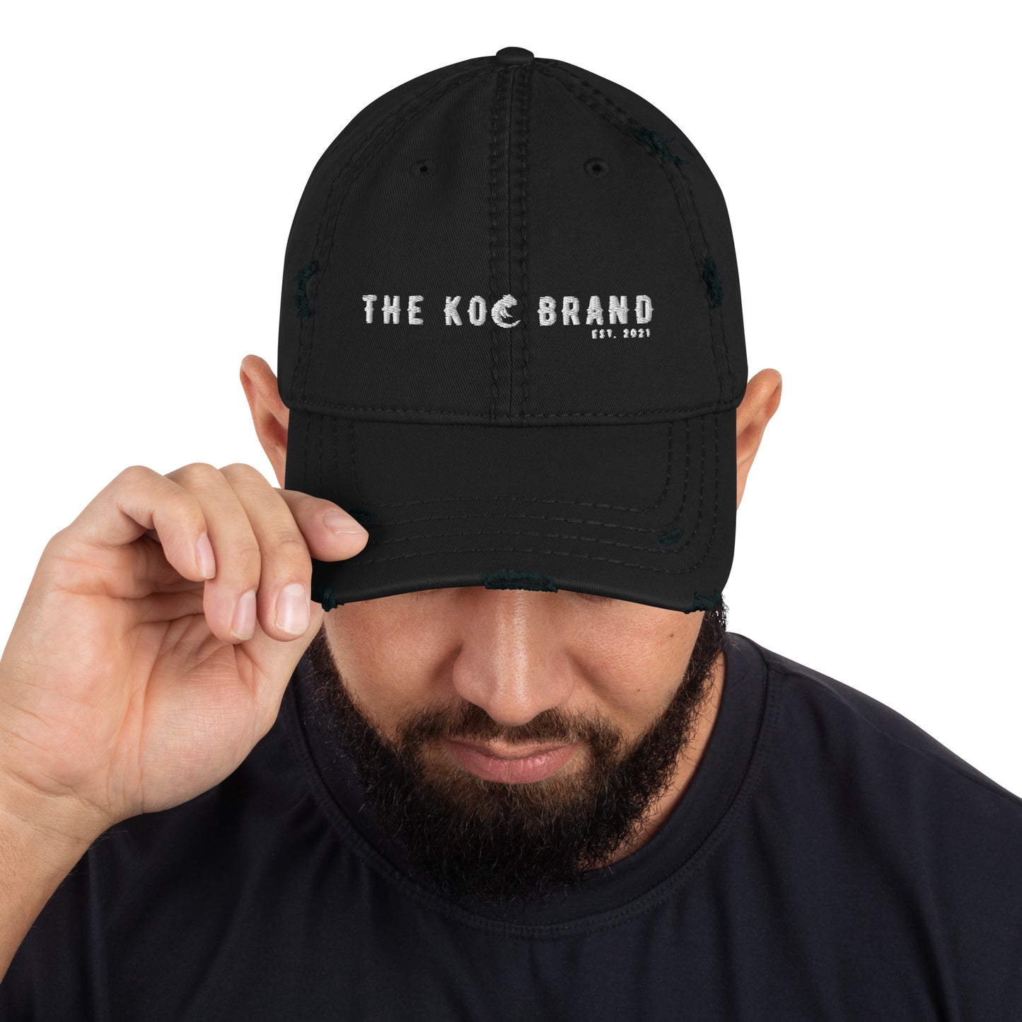 The KOC Brand Distressed Hat