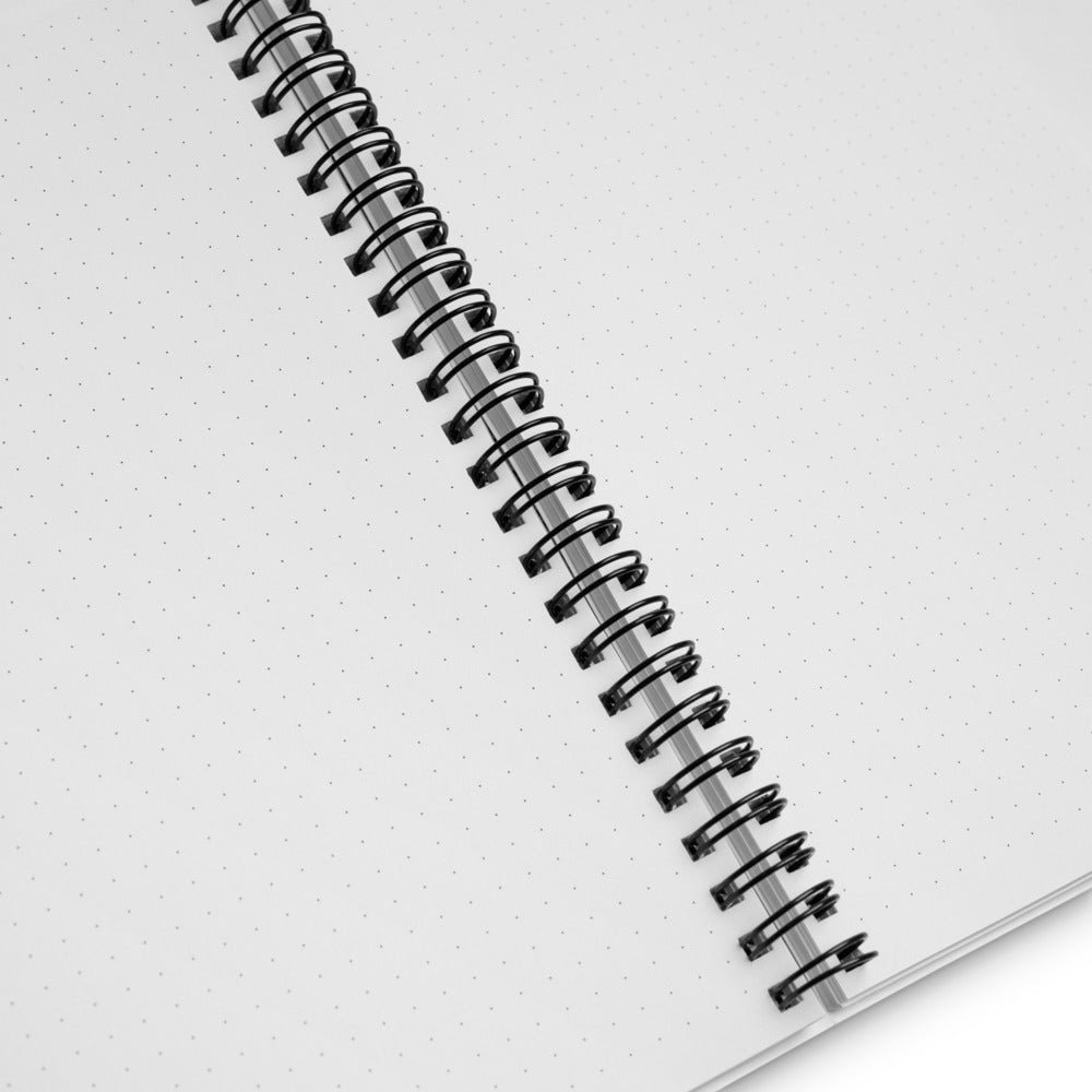 The KOC Brand Spiral notebook