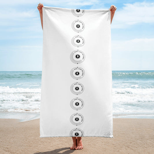 Soul Light Records Beach Towel